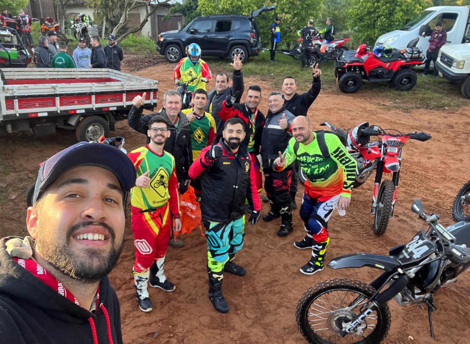Motociclistas realizam trilha de Gravataí a Cidreira com cunho social