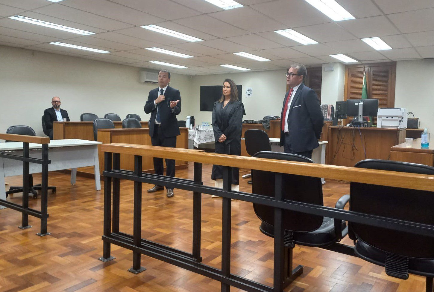 Em projeto da OAB Gravataí, estudantes participam de júri simulado