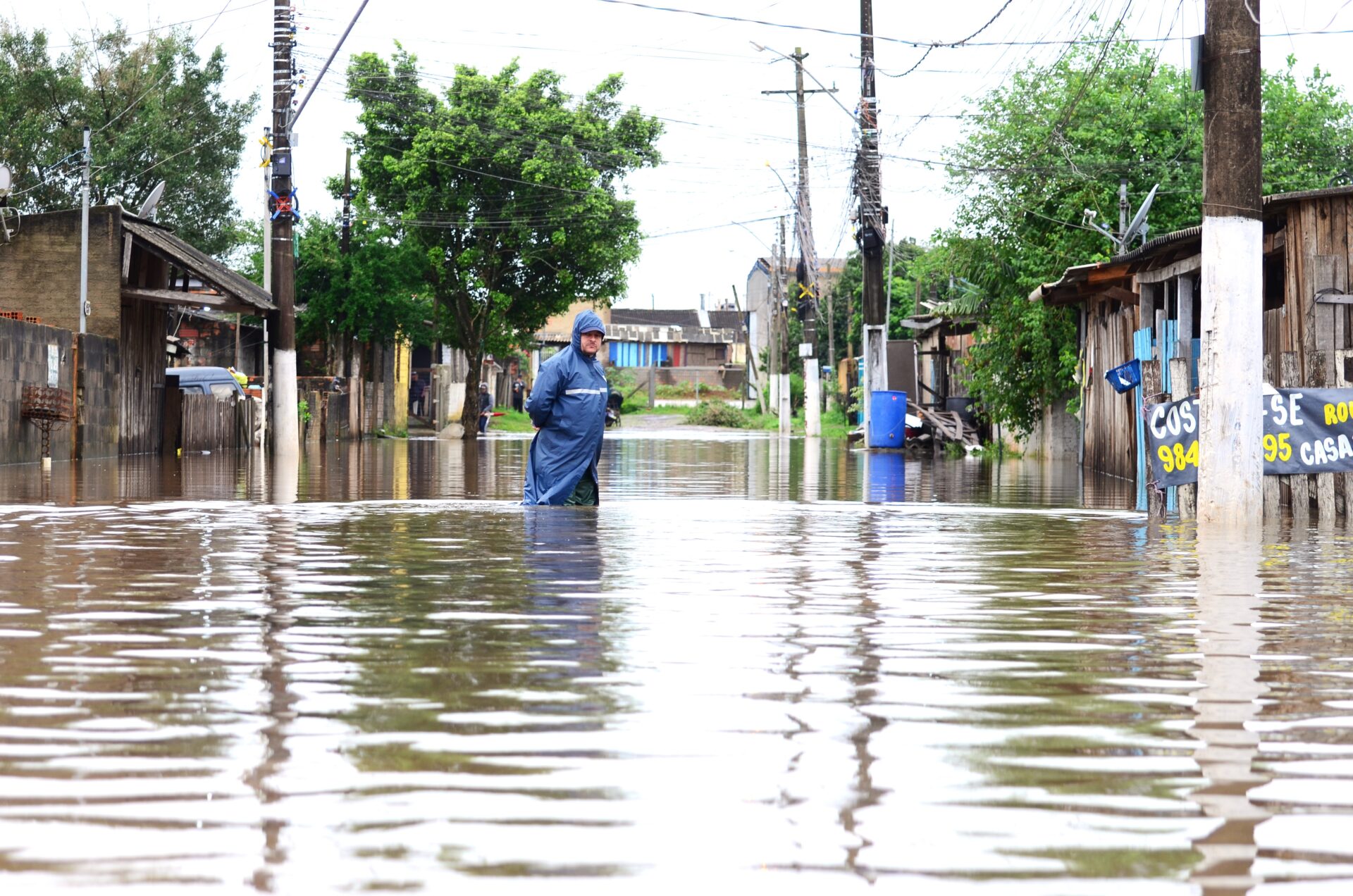 Em torno de 1,2 mil pessoas foram afetadas pelas chuvas em Gravataí