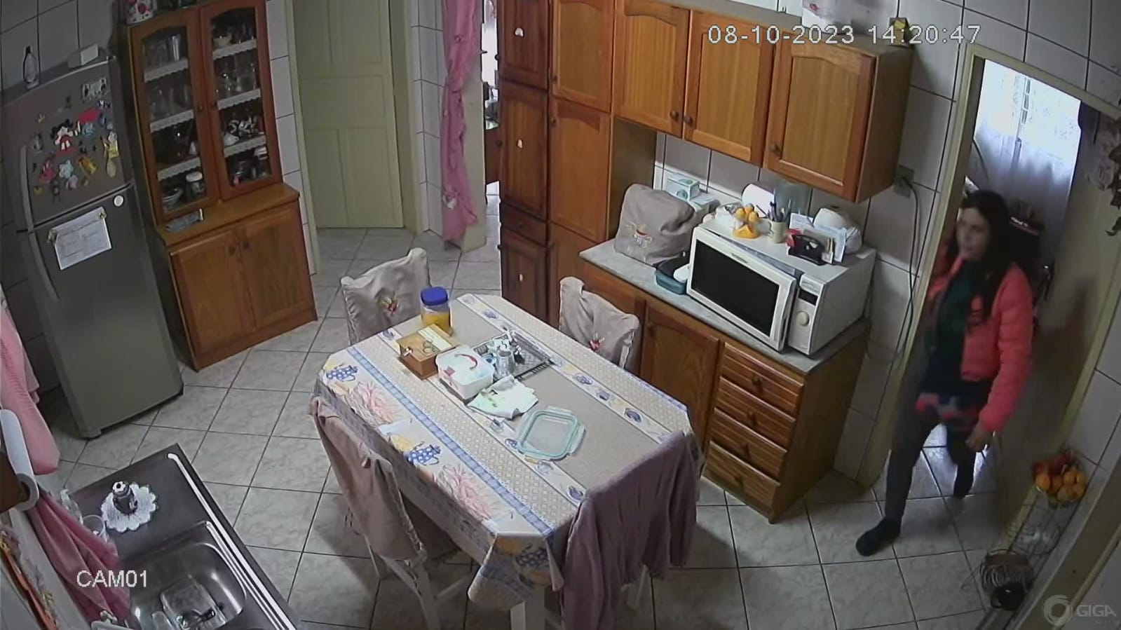 Em Gravataí, mulher usa desculpa para entrar nas casas e realizar furtos; veja o vídeo
