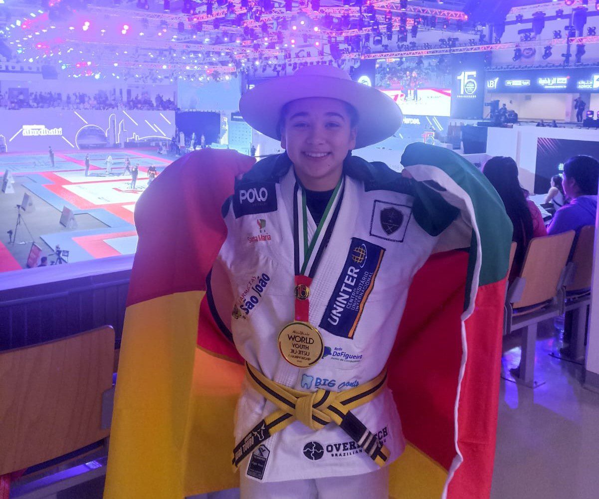 Em Abu Dhabi, atleta de Gravataí conquista o ouro no Mundial de Jiu-jítsu