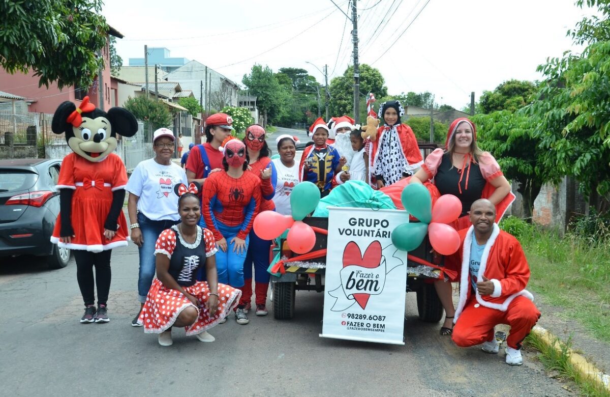 Grupo Fazer o Bem arrecada doações para ação de Natal em Gravataí e Cachoeirinha