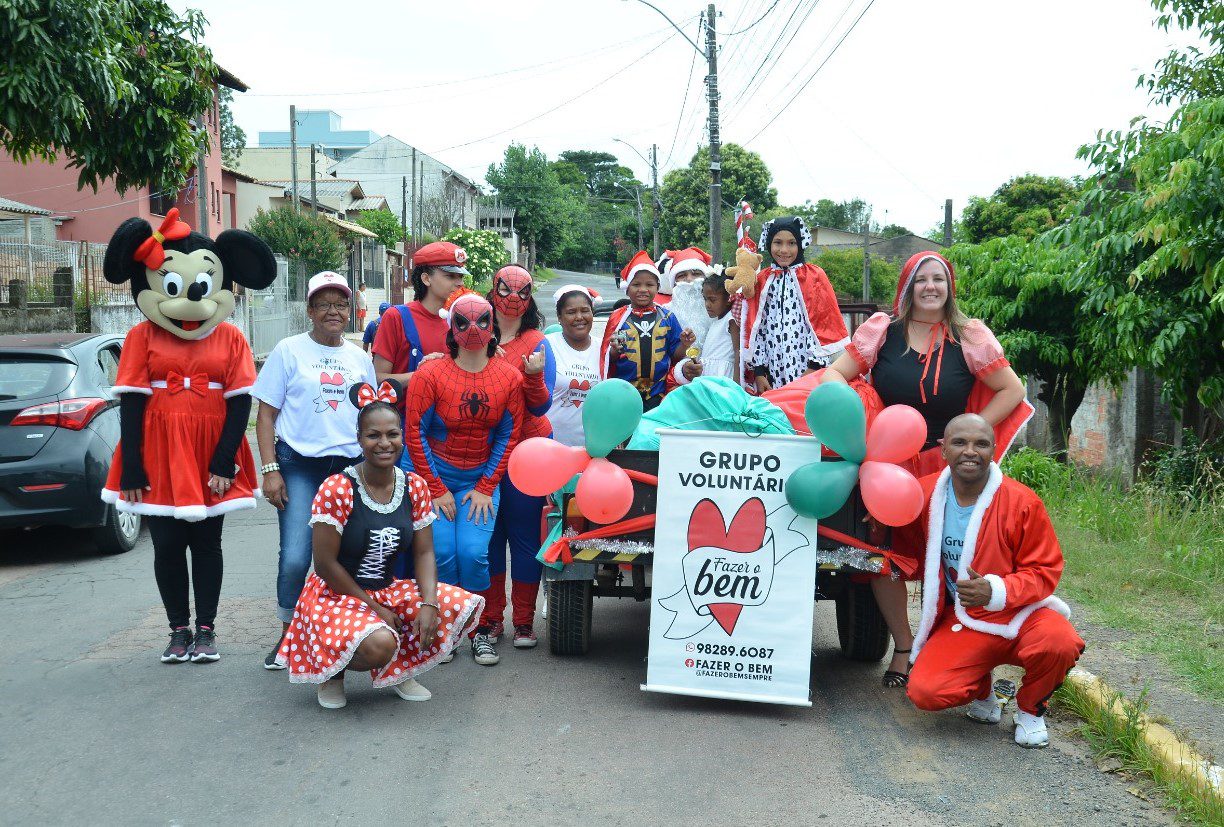 Grupo Fazer o Bem arrecada doações para ação de Natal em Gravataí e Cachoeirinha