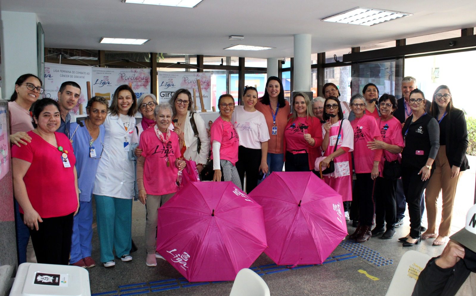 Hospital de Gravataí recebe exposição sobre pessoas que venceram o câncer