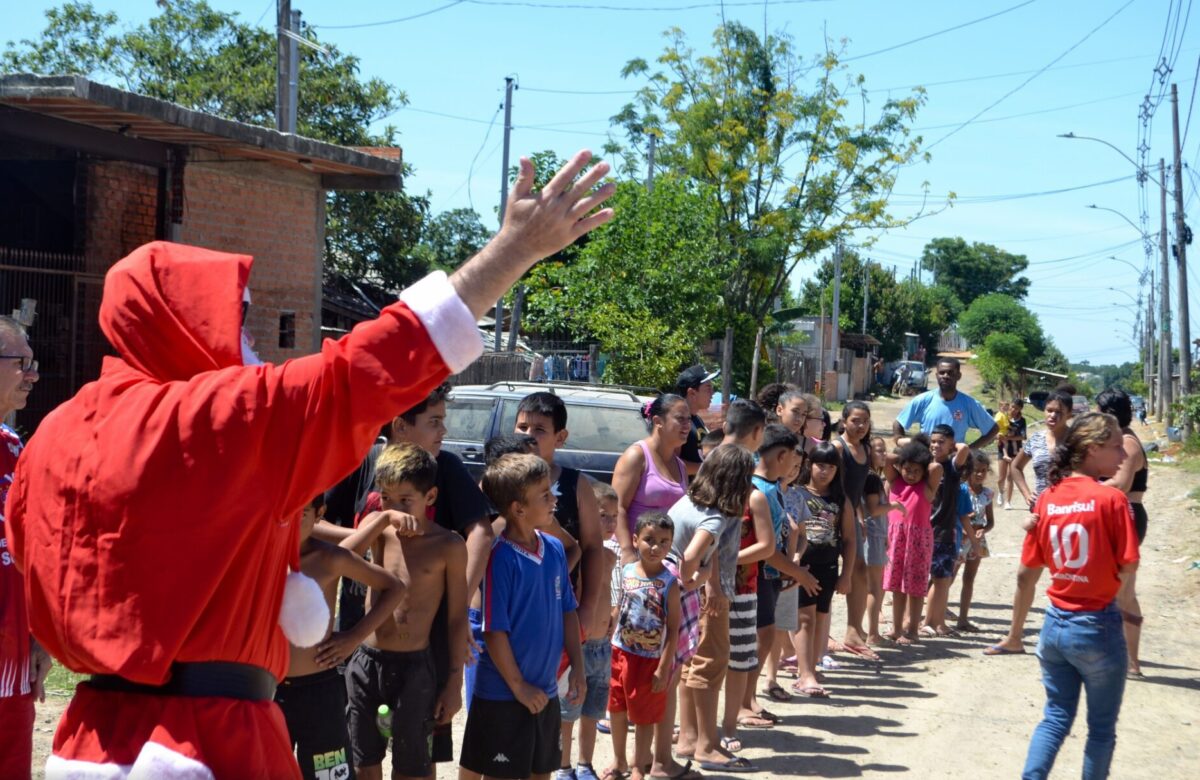 Onze Unidos promove ação solidária para presentear 500 crianças em Cachoeirinha