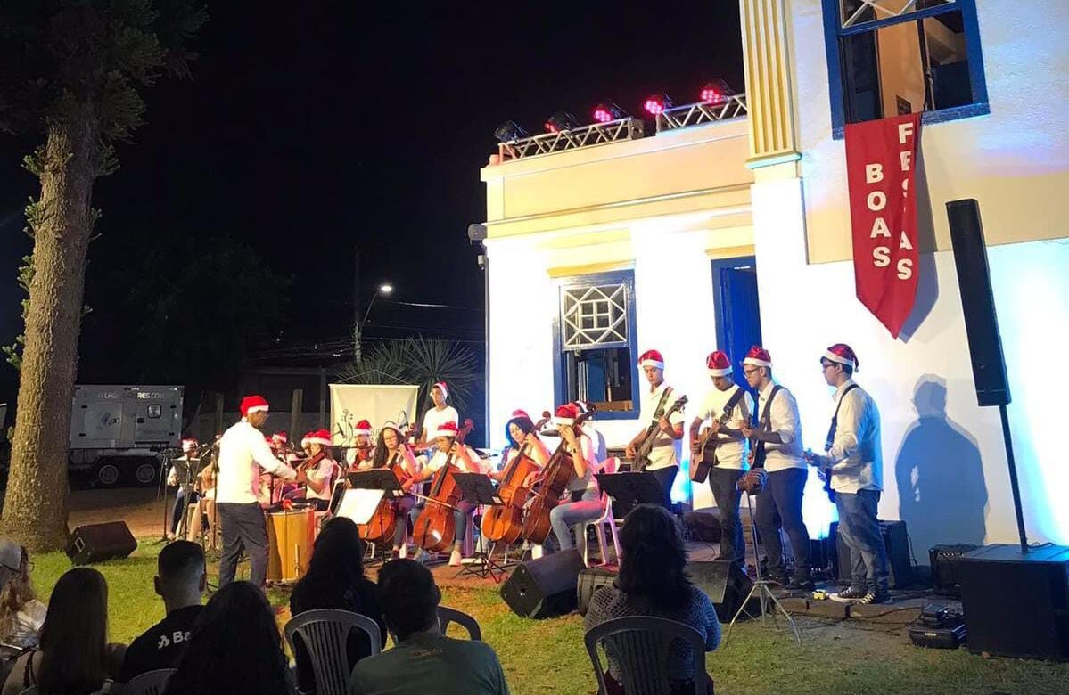 Em Gravataí, Orquestra do Sesi apresenta Concerto de Natal na Casa dos Açores