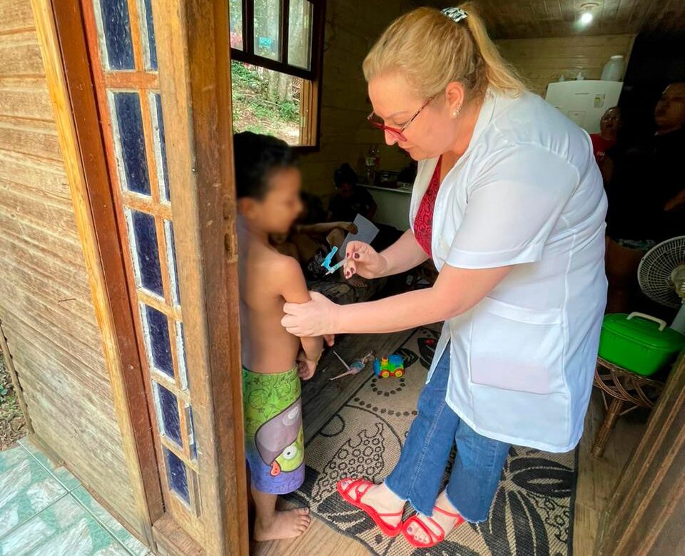 Iniciativa da USF Morungava leva vacinação até crianças da zona rural de Gravataí