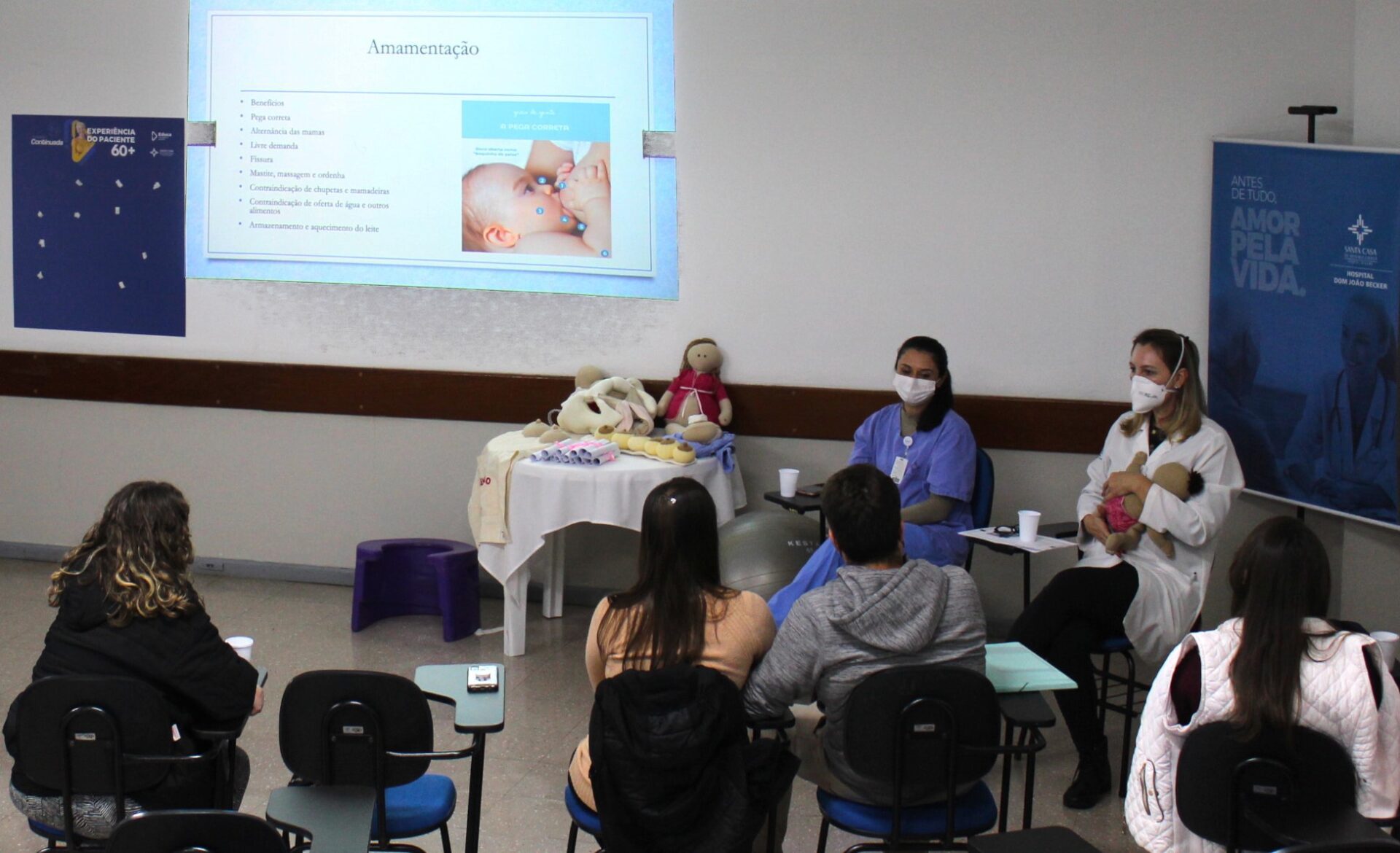 Em Gravataí, Hospital Dom João Becker promove primeiro Curso de Pais de 2024