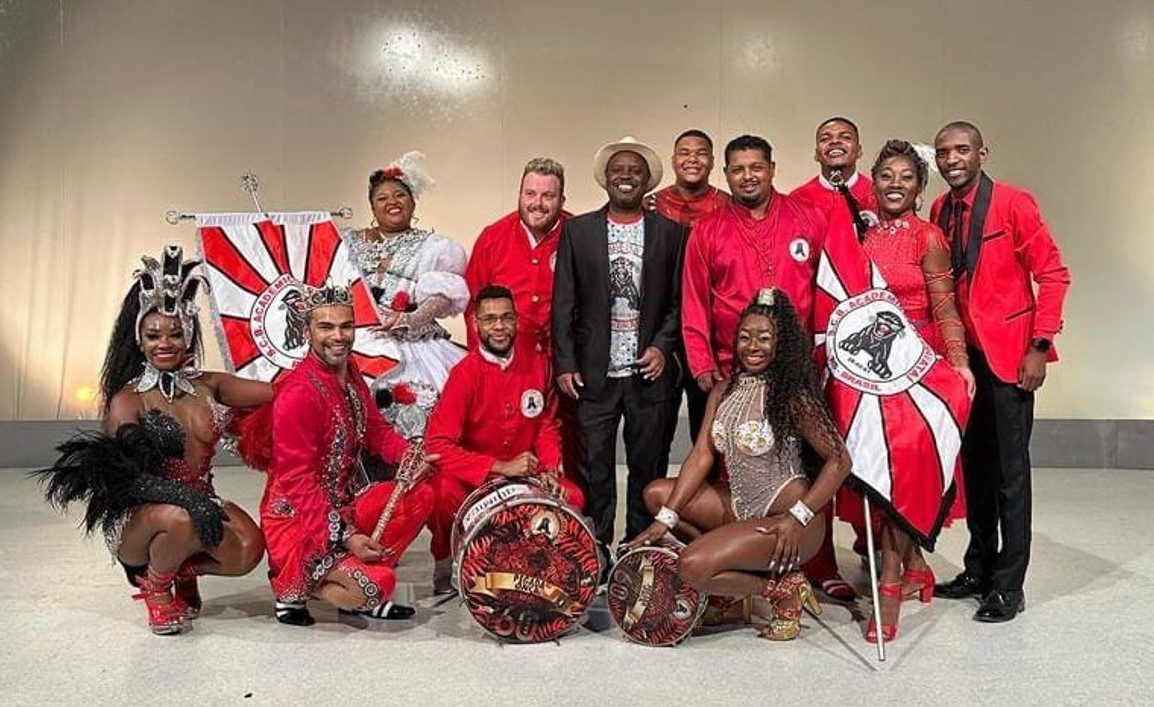 Acadêmicos de Gravataí participa da gravação das vinhetas de Carnaval para TV