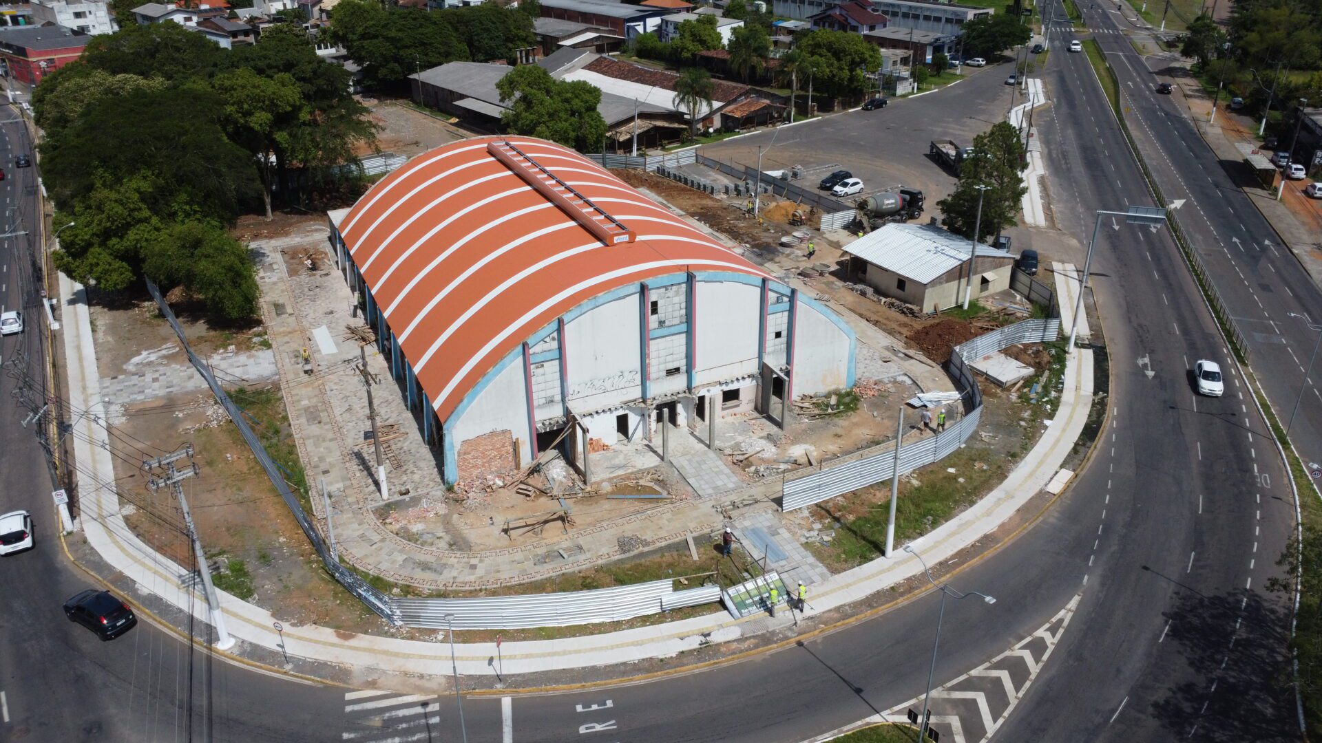 Construção avança e Mercado Público de Gravataí já tem previsão de inauguração