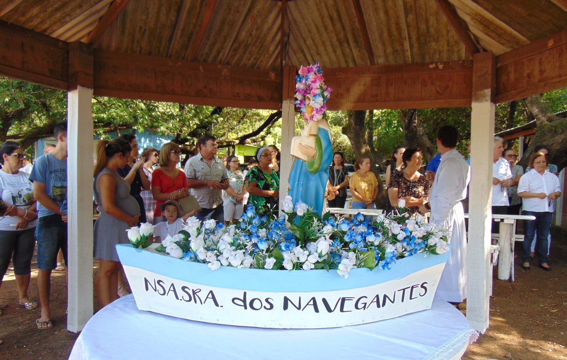 Neste domingo haverá procissão de Nossa Senhora dos Navegantes no Rio Gravataí