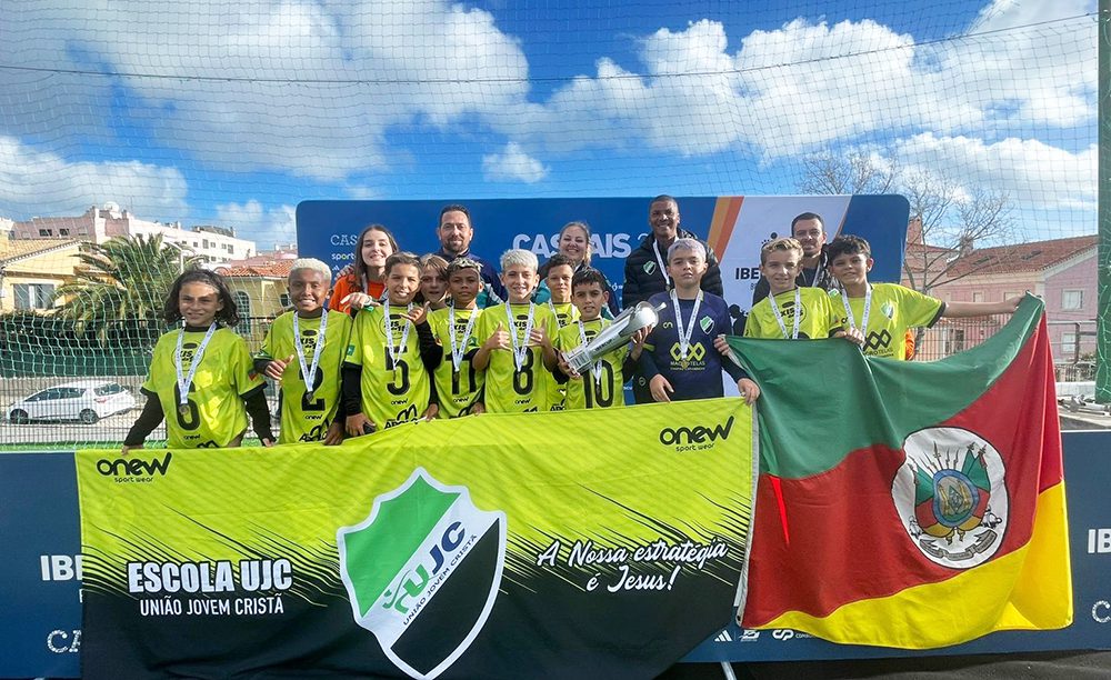 Em Portugal, UJC de Gravataí é campeão do Ibercup 2024