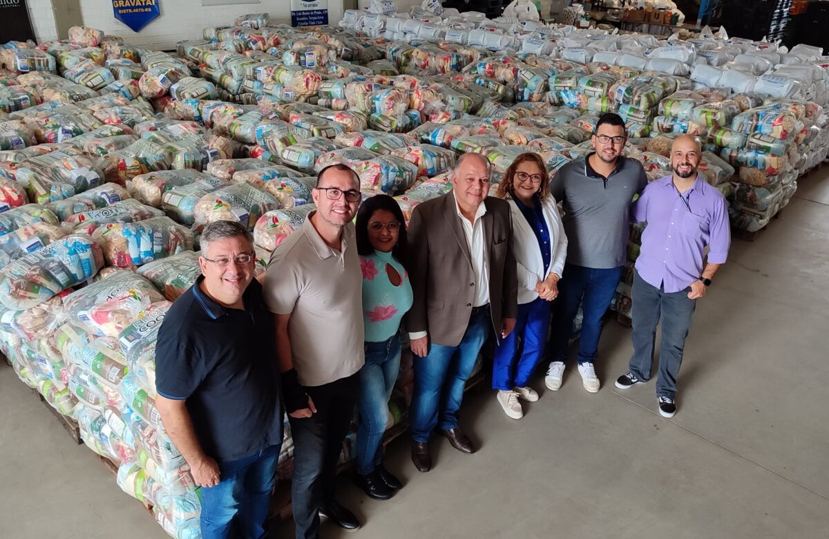 Governo do RS destina mais de 40 toneladas de alimentos para Gravataí