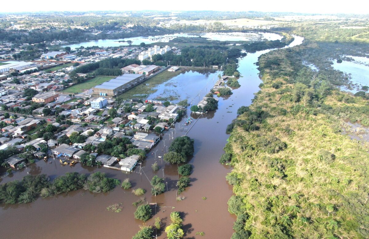 Nível do Rio Gravataí segue baixando e registra 5,73m