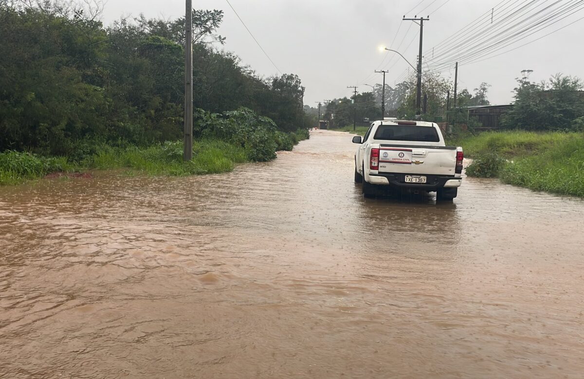 Cachoeirinha já conta com 35 famílias desalojadas devido às fortes chuvas