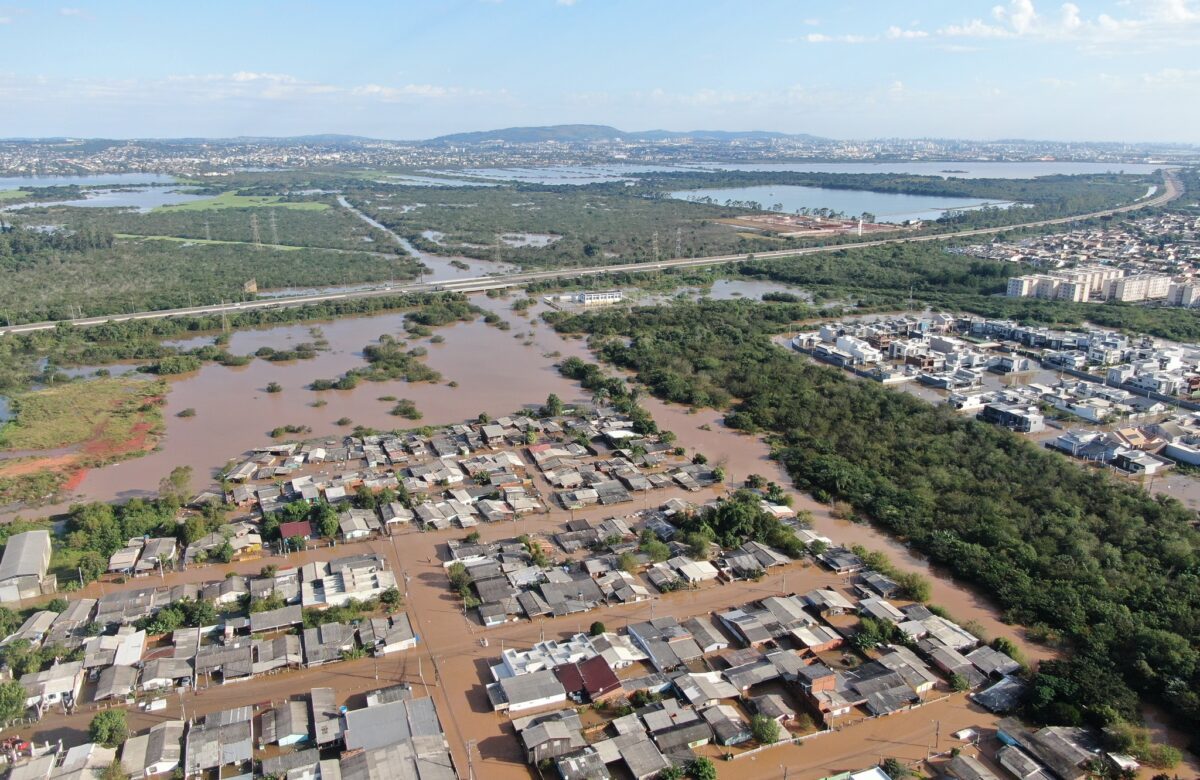 Rio Gravataí registra declínio gradual e baixa para 6,15m